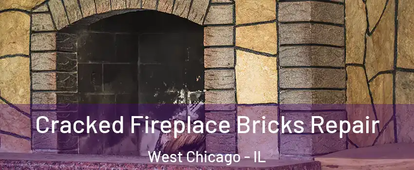  Cracked Fireplace Bricks Repair West Chicago - IL