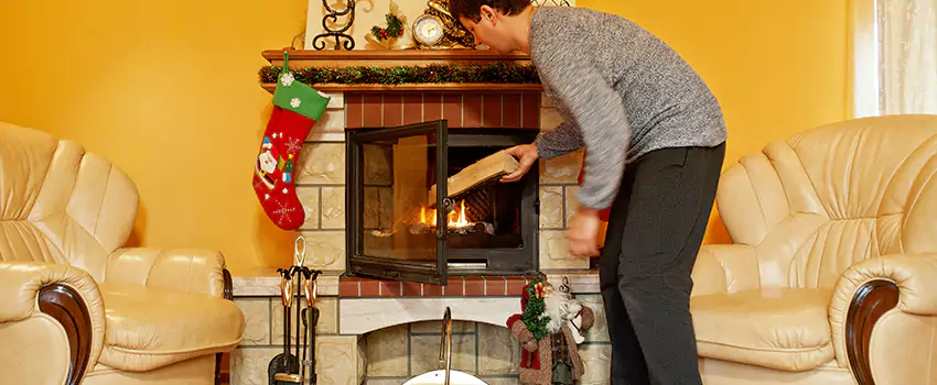 Gas to Wood-Burning Fireplace Conversion Services in West Chicago, Illinois